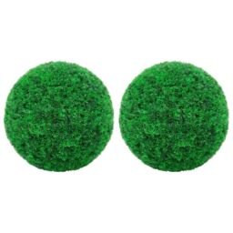 Berkfield Home Artificial Boxwood Balls 2 pcs 45 cm in Green - thumbnail 1