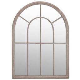Berkfield Home Mirror Sand 60x45 cm Iron for Indoor Use in Cream - thumbnail 3