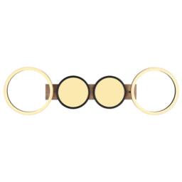 Netlighting Bossy 4 Ring Semi Flush Ceiling Light Matt Black 4x LED 3000K - thumbnail 4