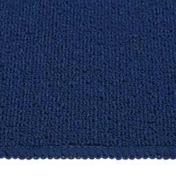Berkfield Home Decorative Anti Slip Stair Mats 15 pcs 75x20 cm Navy Blue Rectangular - Size: Medium - thumbnail 1
