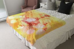 Benjamin Tate Design Chandelier Blanket in Natural - Size: 120 cm x 150 cm - thumbnail 3