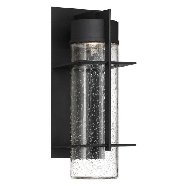 Netlighting Quoizel Eames Integrated LED Outdoor Modern Wall Lamp Earth Black 3000K IP44 - image 1