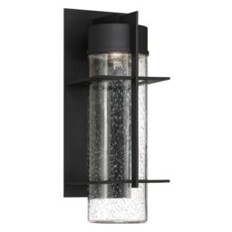 Netlighting Quoizel Eames Integrated LED Outdoor Modern Wall Lamp Earth Black 3000K IP44 - thumbnail 1