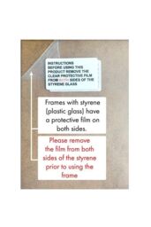 Frames & Mirrors 4U Scandi Black & Gold Frame with Red Mount for Image Size A4 - thumbnail 4
