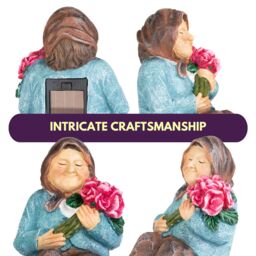 Marco Paul Solar Light Sitting Grandparent Garden Ornaments - thumbnail 7