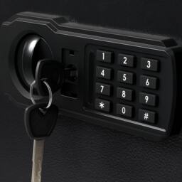 Levede Safe Fireproof Security Box Home Office Cash Lock Deposit Password 31L in Black - thumbnail 5