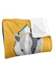 Warner Brothers Harry Potter House Squares Blanket 152 x 127 cm in White - thumbnail 3