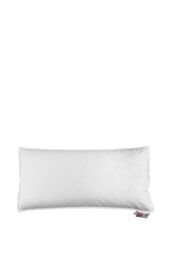 "Homescapes Goose Feather & Down Euro Continental Pillow - 40cm x 80cm (16""x32"") in White - Size: 40 cm x 80 cm" - thumbnail 1