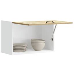 Berkfield Home Kitchen Wall Cabinet Kalmar Sonoma Oak Engineered Wood in Light Oak - thumbnail 2