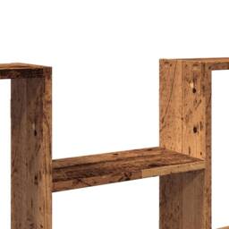 Berkfield Home Wall Shelf Old Wood 99x15x60 cm Engineered Wood in Brown - Size: 99 x 15 x 60 cm - thumbnail 7