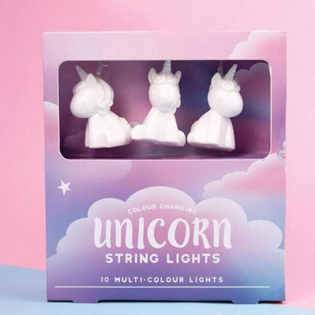 Fizz Creations Unicorn Colour Changing LED String Lights Approx 200cm Length - image 1