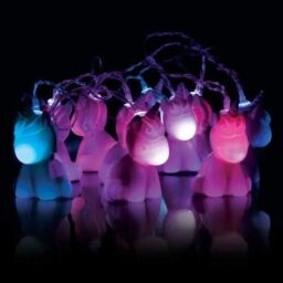 Fizz Creations Unicorn Colour Changing LED String Lights Approx 200cm Length - thumbnail 5