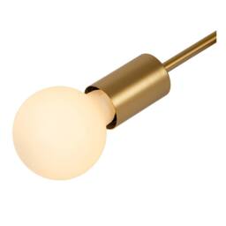 Netlighting Lucide LESTER Flush ceiling light 4xE27 Matt Gold Brass - thumbnail 5