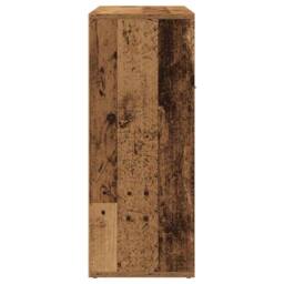 Berkfield Home Sideboard Old Wood 60x30x75 cm Engineered Wood in Brown - Size: 60 x 30 x 75 cm - thumbnail 6
