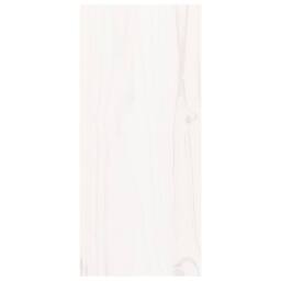 Berkfield Home Wine Cabinet White 56x25x56 cm Solid Wood Pine - Size: 56 x 25 x 56 cm - thumbnail 6