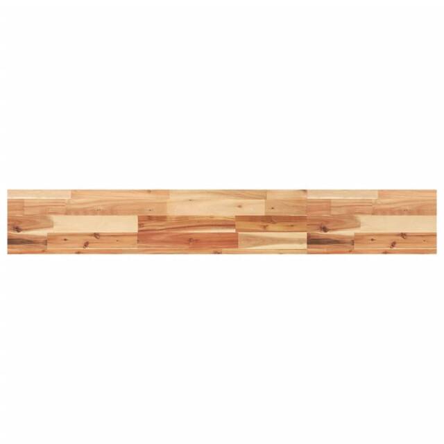 Berkfield Home Table Top 140x20x4 cm Rectangular Solid Wood Acacia in Brown - Size: 140 x 20 x 4 cm - image 1