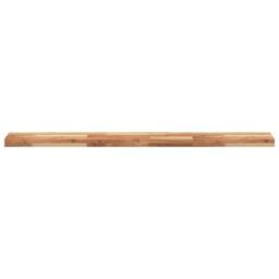 Berkfield Home Table Top 140x20x4 cm Rectangular Solid Wood Acacia in Brown - Size: 140 x 20 x 4 cm - thumbnail 4