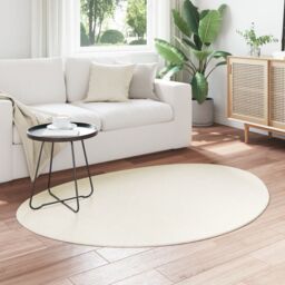 Berkfield Home Rug 'HUARTE' Short Pile Soft & Washable Cream 100x200 cm - Size: Medium - thumbnail 3