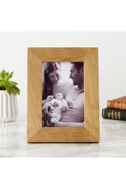 MijMoj Design Oak Photo Frame 6x4 in Light Oak - image 1