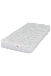 Aspire UK Made Support Rolled Mattress in White - Size: Small Single - thumbnail 4