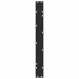Berkfield Home Dining Table Legs V-Shape 2 pcs Black 80x(72-73.3) cm Steel - thumbnail 7