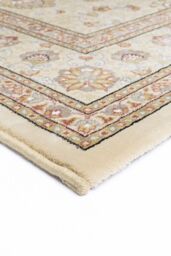 The Rug Shop UK Beige Traditional Easy to clean Machine Made Border Floral Area Rug - Size: 160 cm x 230 cm - thumbnail 4