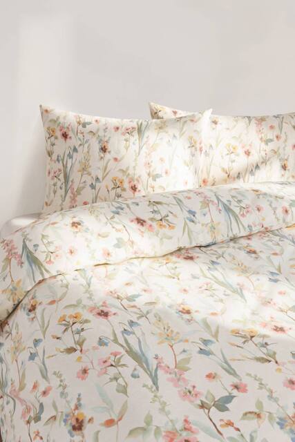 Martex Studio Edition Spring Meadow Duvet Cover Set in Cream - Size: Single - image 1