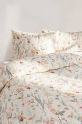 Martex Studio Edition Spring Meadow Duvet Cover Set in Cream - Size: Single