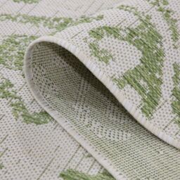 Kukoon Green Floral Outdoor, Garden & Patio Area Rug - Size: 120 cm x 170 cm - thumbnail 5