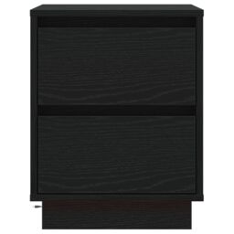 Berkfield Home Bedside Cabinets with LED Lights 2 pcs Black 39x34.5x50 cm - thumbnail 9