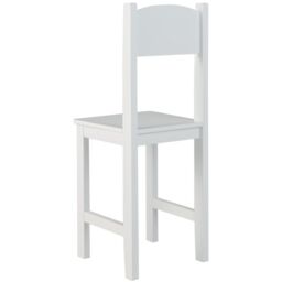 Costway Desk & Chair Set Wooden Study Table &Chair Writing Table Set in White - thumbnail 5