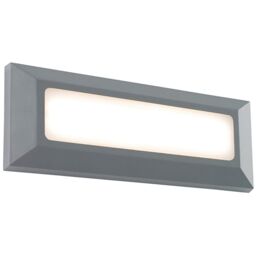 Loops 2 PACK Outdoor IP65 Pathway Guide Light - Direct 3W Warm White LED - Gray ABS - thumbnail 3