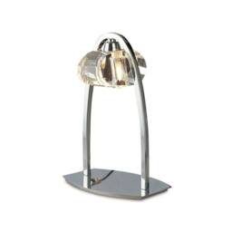 Netlighting Alfa Large Table Lamp 1 Light G9 Polished Chrome in Silver - thumbnail 1