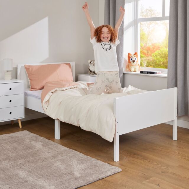 Liberty House Toys Kids Single White Bed - image 1