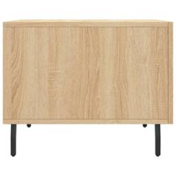 Berkfield Home Coffee Tables 2 pcs Sonoma Oak 50x50x40 cm Engineered Wood in Brown - Size: 50 x 50 x 40 cm - thumbnail 8
