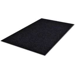 Berkfield Home Door Mat Black 117x220 cm PVC - thumbnail 3