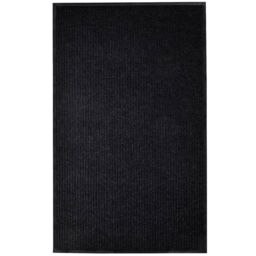 Berkfield Home Door Mat Black 117x220 cm PVC - thumbnail 1