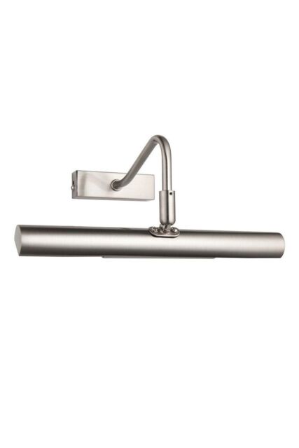 Netlighting Linton 2 Light Picture Wall LightSatin Chrome G9 in Grey