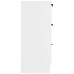 Berkfield Home Sideboard White 60x30x70 cm Engineered Wood - Size: 60 x 30 x 70 cm - thumbnail 6