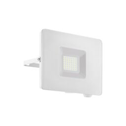 Loops IP65 Outdoor Wall Flood Light White Adjustable 30W Built in LED Porch Lamp