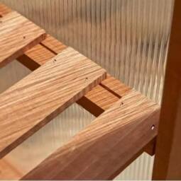 Marco Paul Mini Cold Frame Greenhouse in Beige - thumbnail 6