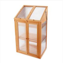 Marco Paul Mini Cold Frame Greenhouse in Beige - thumbnail 2