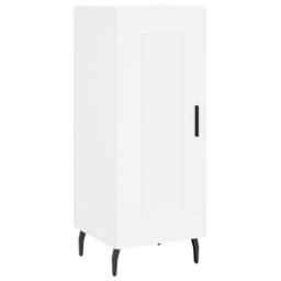 Berkfield Home Highboard White 34.5x34x180 cm Engineered Wood - thumbnail 7