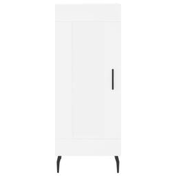 Berkfield Home Highboard White 34.5x34x180 cm Engineered Wood - thumbnail 8