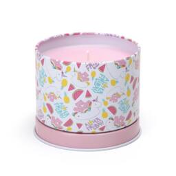Care Bears Cheer Bear Pineapple & Coconut Scented Printed Tin Candle in Pink - Size: Small - thumbnail 2