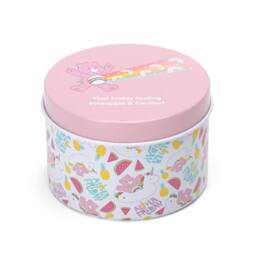Care Bears Cheer Bear Pineapple & Coconut Scented Printed Tin Candle in Pink - Size: Small - thumbnail 3