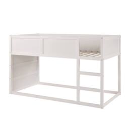 Aspire Hideout Reversible Midsleeper Wooden Children's Bed Frame in White - Size: Single - thumbnail 8
