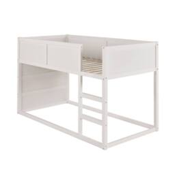 Aspire Hideout Reversible Midsleeper Wooden Children's Bed Frame in White - Size: Single - thumbnail 7