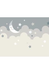 Origin Murals Nighttime Children's Sky Wall Mural - Size: W350 cm x H280 cm - thumbnail 2