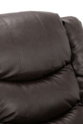 More4Homes Seattle Electric Recliner Bonded Leather 1+3 Seater Sofa Set in Brown - thumbnail 6
